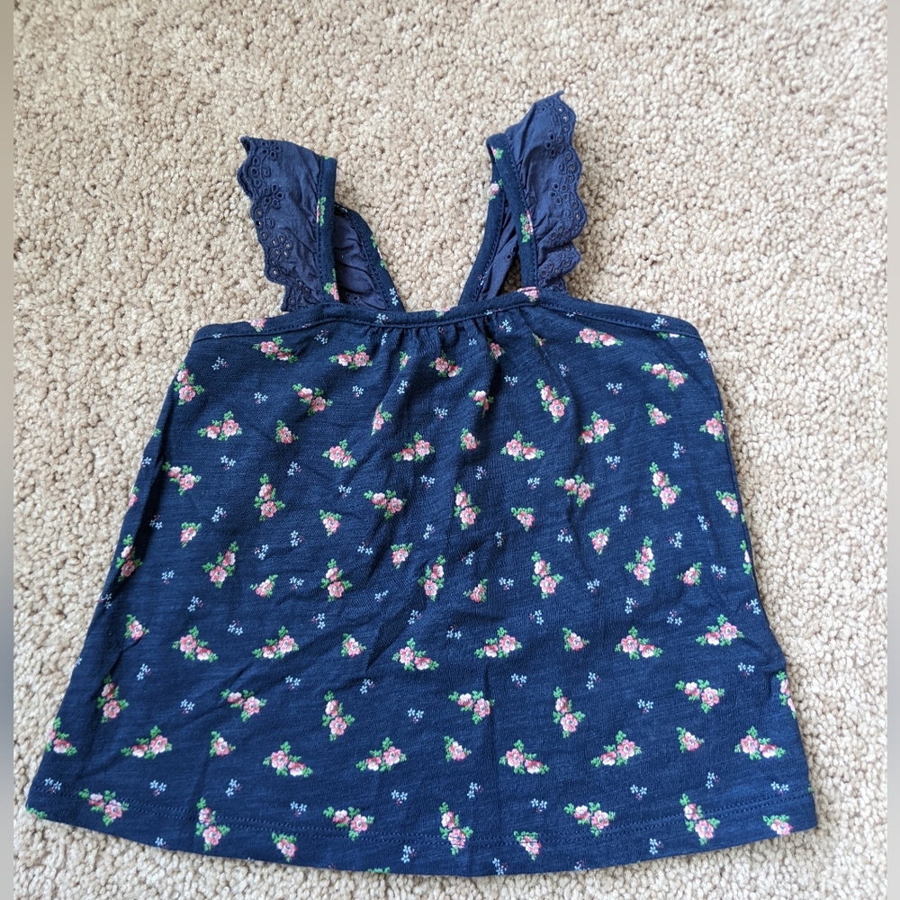GAP kids floral tank top.